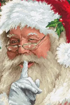 Original Santa B2398L Counted Cross-Stitch Kit
