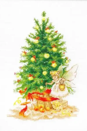 Warranty Included Christmas Tree B1117L Counted Cross-Stitch Kit