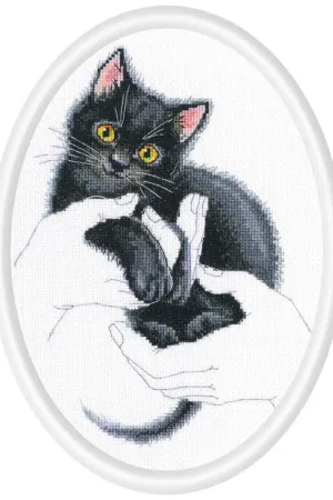 Warmth in palms M906 Counted Cross Stitch Kit Today Only