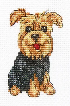 Price Drop Cheerful Archie H238 Counted Cross Stitch Kit