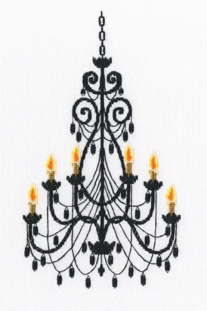 Deal Luxurious chandelier M802 Counted Cross Stitch Kit