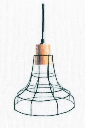 Must Have Loft-styled lamp M801 Counted Cross Stitch Kit