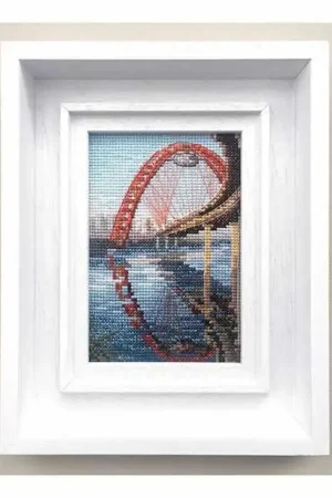 Original Picturesque bridge C310 Counted Cross Stitch Kit
