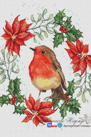 Limited Time Winter Stories. Robin - PDF Cross Stitch Pattern