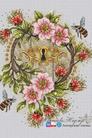 Latest Keyhole - PDF Cross Stitch Pattern