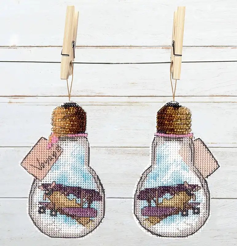Trending T-85C Counted cross stitch kit Crystal Art "Travel"