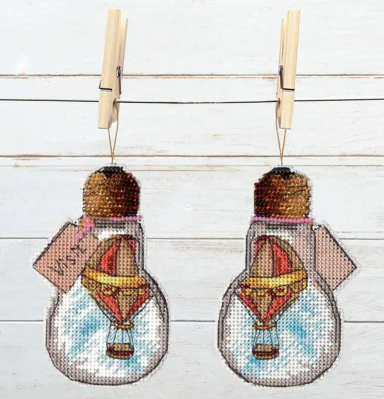 Markdown T-83 Counted cross stitch kit Crystal Art "Travel"