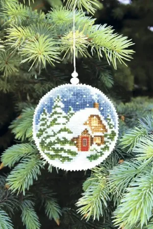 Christmas tree toy. Plastic Canvas Cross-stitch kit T-15C Hot Deal