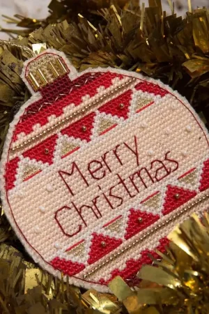 Best Choice Christmas tree toy. Plastic Canvas Cross-stitch kit T-08C