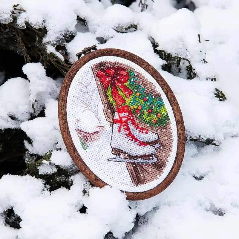 Express Delivery M-503C Counted cross stitch kit series "Preparing for the Holidays"