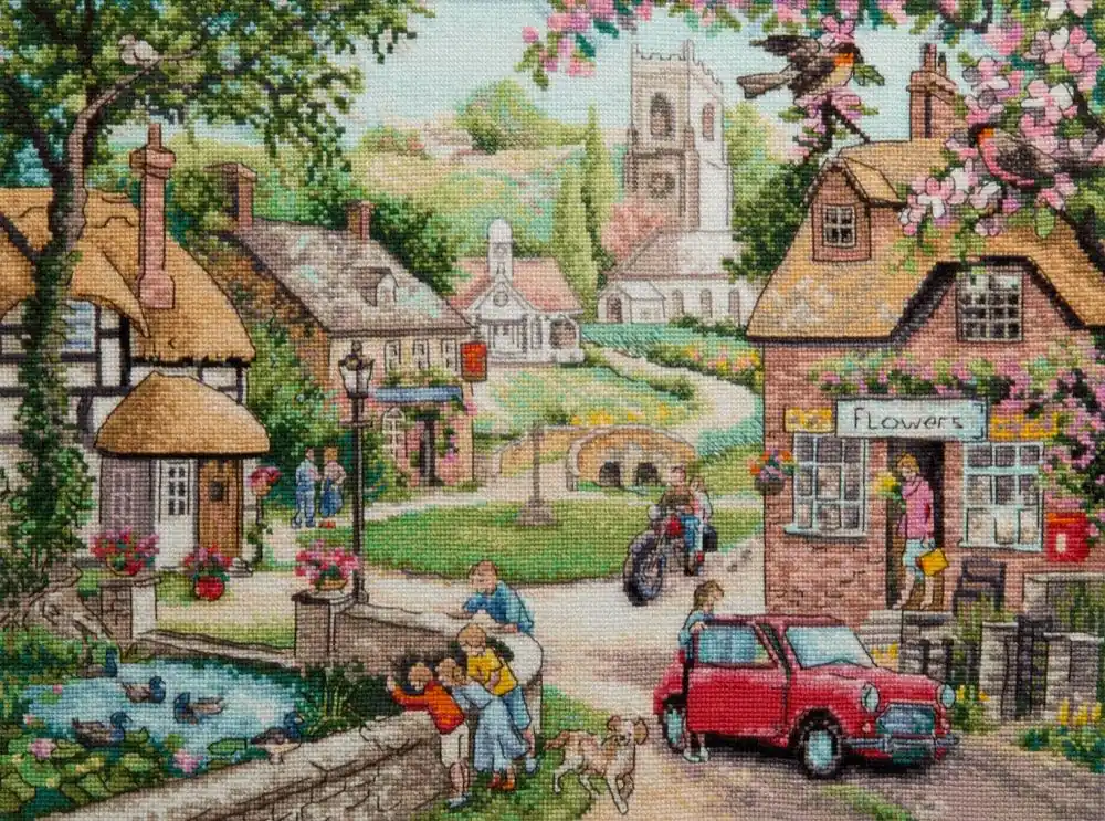Cross-stitch kit M-490C "One morning" Bulk Order