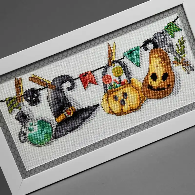 Cross-stitch kit M-447C "Halloween" Same Day Shipping