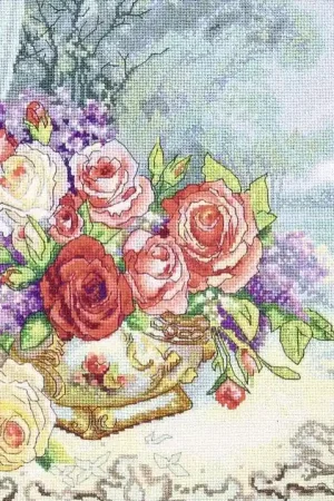 Cross-stitch kit M-399C "Wind blow" Affordable