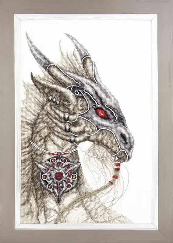 Best Price Cross-stitch kit M-319C "Guardian of treasure"