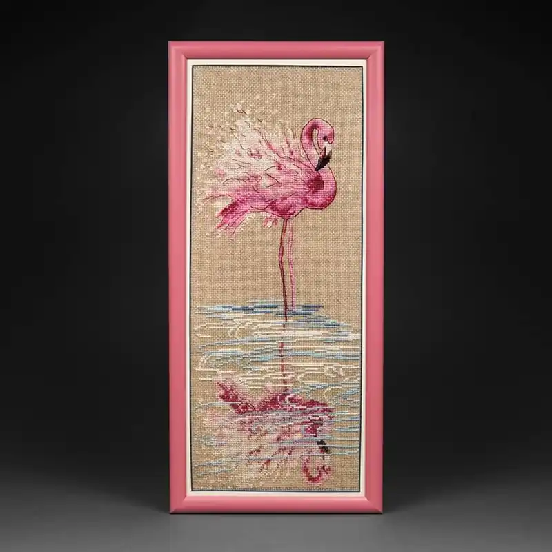 Premium Cross-stitch kit M-294C Series "At the water"