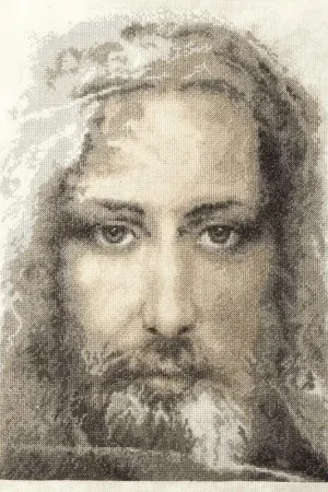 Cross-stitch kit M-202C "Sacred relic of Christians - Turin Shroud - truthful image of Our Lord Jesus Christ" Fresh Stock