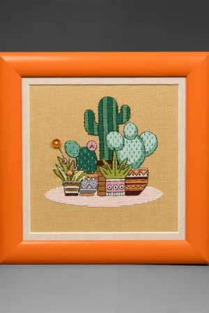 BT-215C Counted cross stitch kit Crystal Art Triptych "Bright Mexico" New Arrival