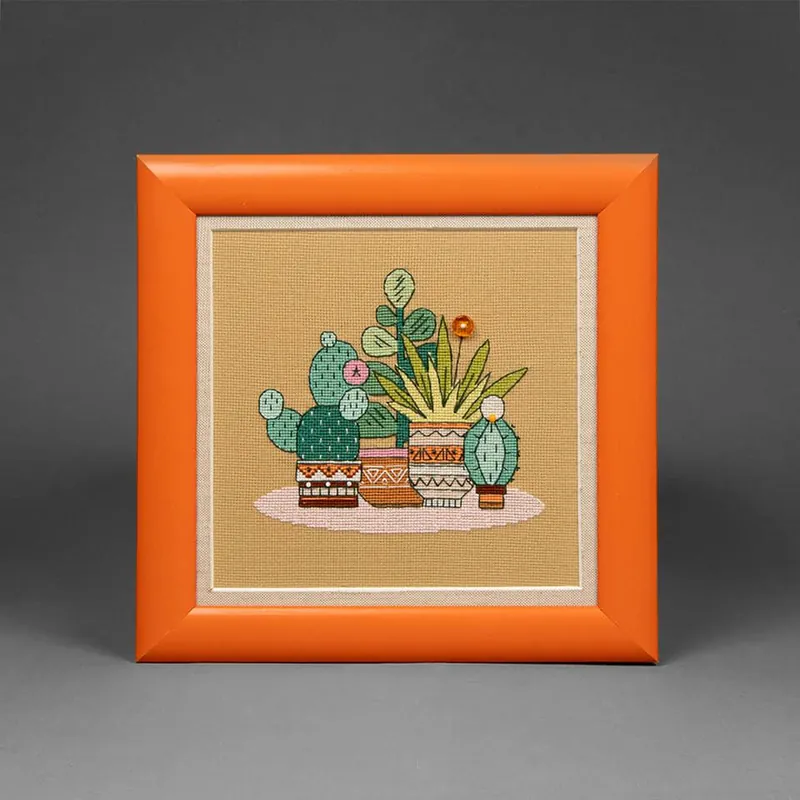 Instant Buy BT-199C Counted cross stitch kit Crystal Art Triptych "Bright Mexico"