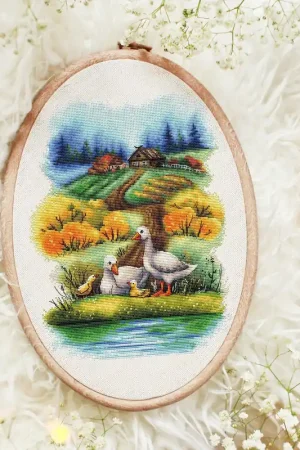 Geese - PDF Cross Stitch Pattern Best Seller