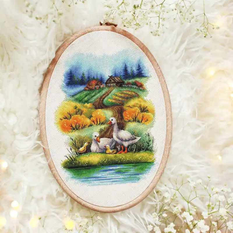 Geese - PDF Cross Stitch Pattern Best Seller