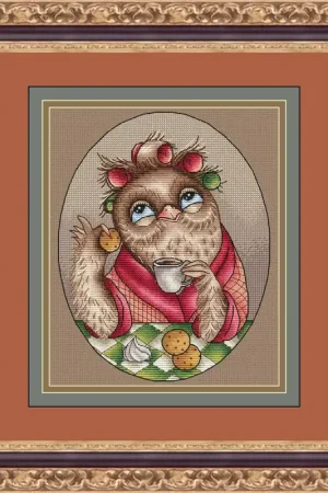 Auntie Owl - PDF Cross Stitch Pattern Best Choice