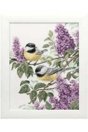 Direct From Manufacturer Charming Lilac M227 Counted Cross Stitch Kit
