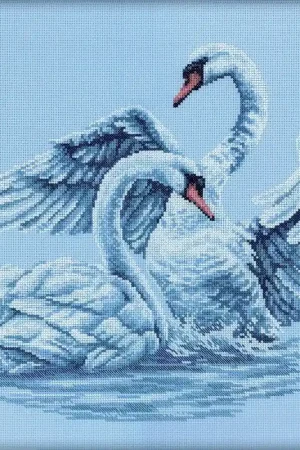Handmade Swan fidelity M210 Counted Cross Stitch Kit