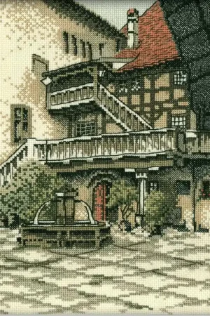 Old city R139 Counted Cross Stitch Kit Money Back Guarantee