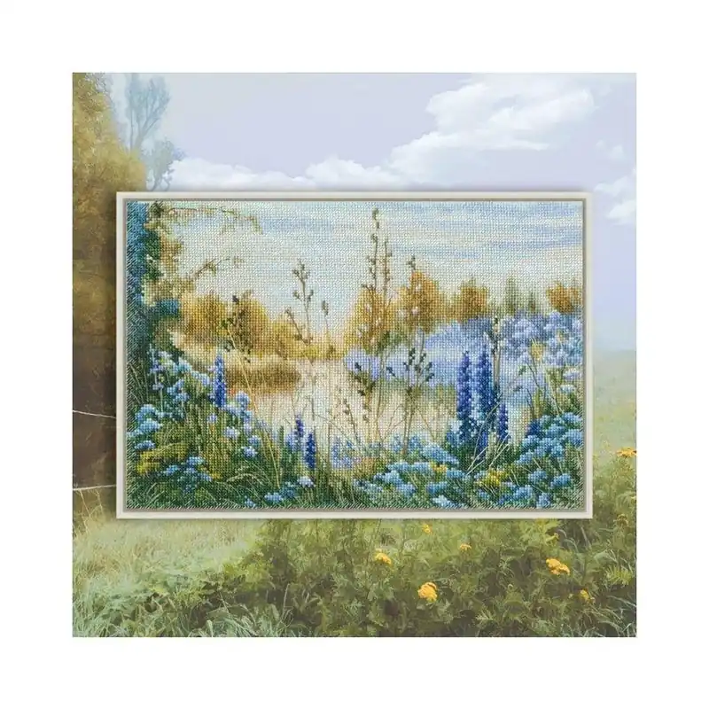 Smoky lilac fog M865 Counted Cross Stitch Kit Flash Sale