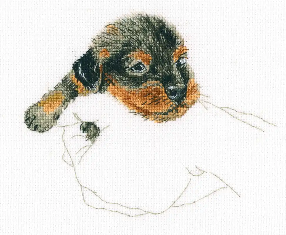 Time-Limited Warmth in palms M818 Counted Cross Stitch Kit