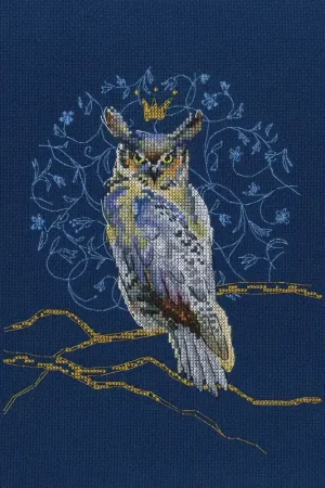 King eagle-owl M785 Counted Cross Stitch Kit Limited Edition