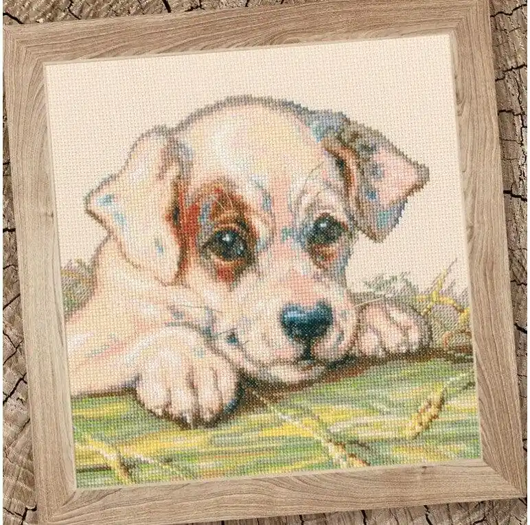 Money Back Guarantee Motherhood Puppy M711 Counted Cross Stitch Kit