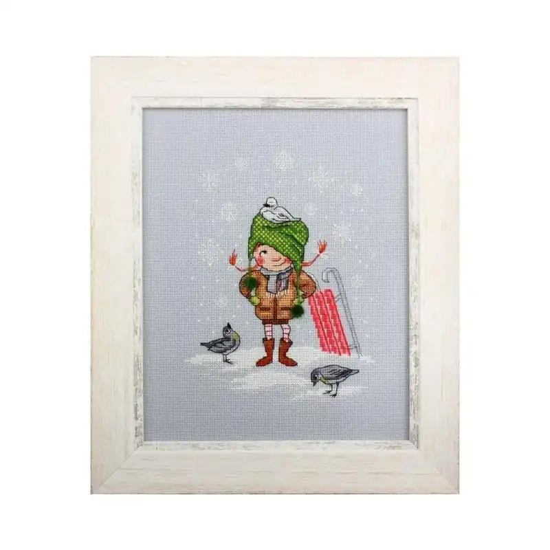 Skating M653 Counted Cross Stitch Kit Best Seller