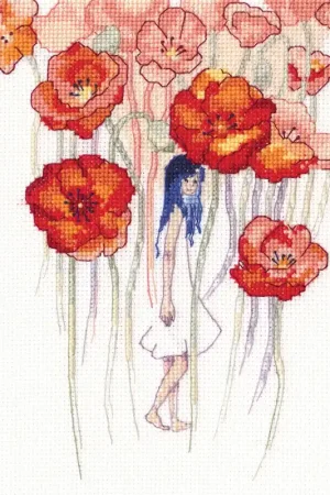 Poppyhead M629 Counted Cross Stitch Kit Place Order