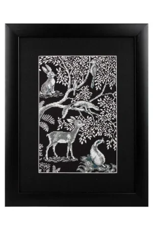 No Minimum Order Forest laces M613 Counted Cross Stitch Kit