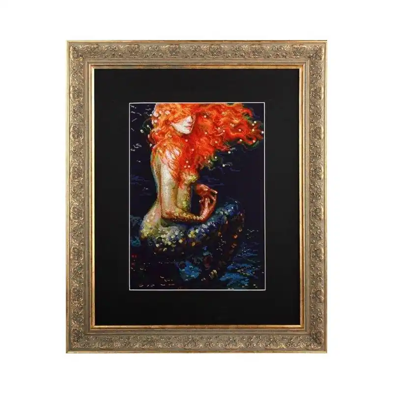 Red mermaid M596 Counted Cross Stitch Kit Bulk Order