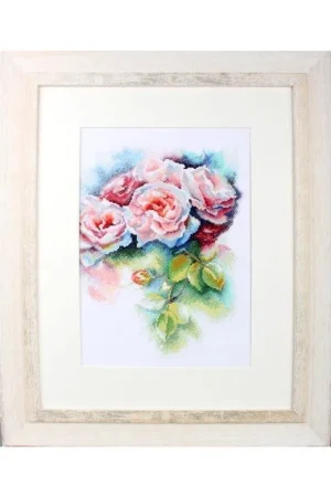 Save Now Pink bliss M547 Counted Cross Stitch Kit