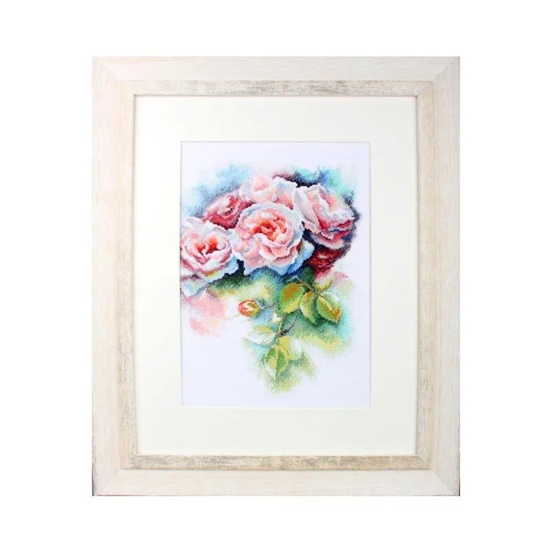 Save Now Pink bliss M547 Counted Cross Stitch Kit