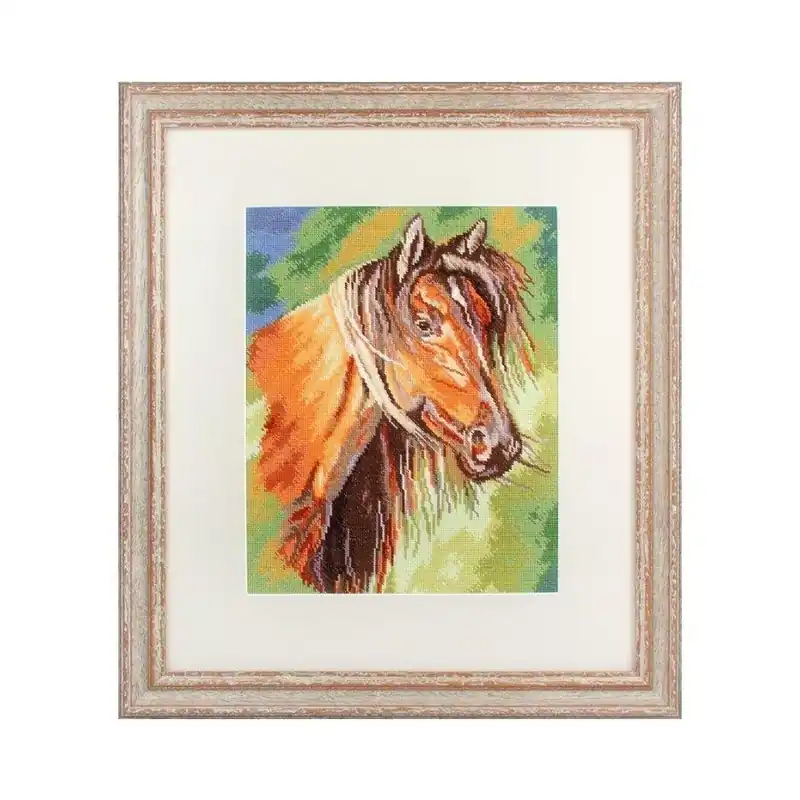 In Demand Mustang M492 Counted Cross Stitch Kit