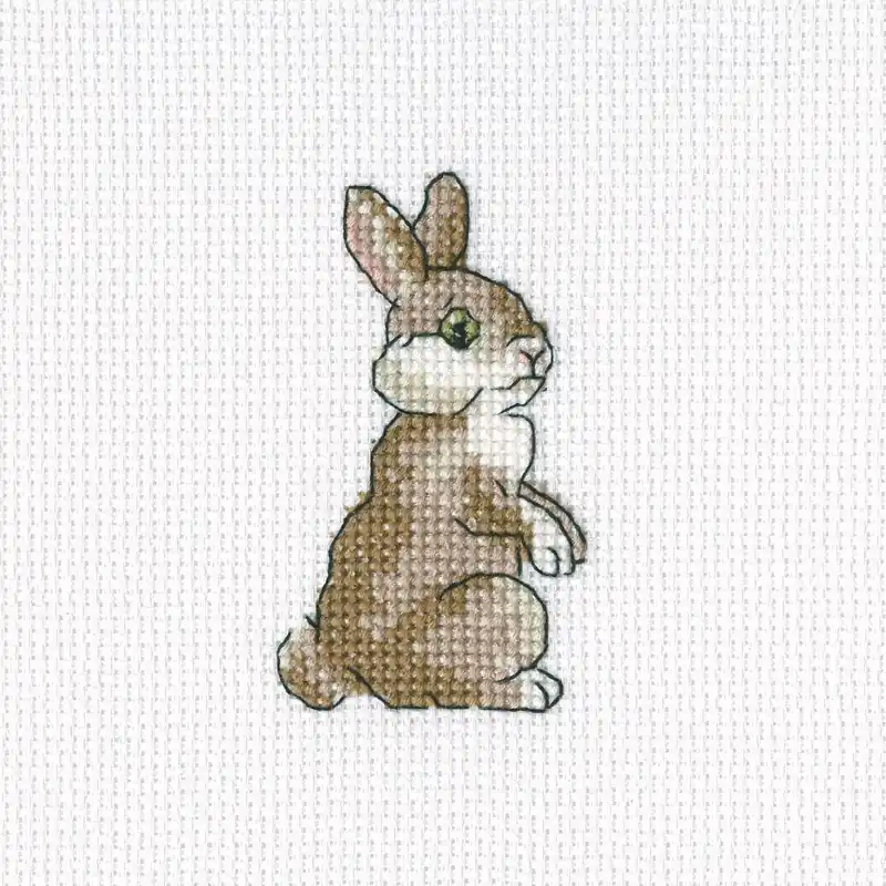 Professional Grade Leveret H264 Counted Cross Stitch Kit