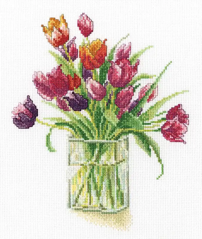 Gift for beloved M304 Counted Cross Stitch Kit Limited Offer