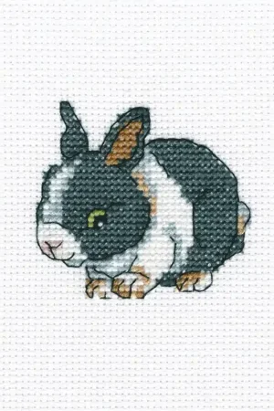 Money Back Guarantee Cute rabbit H262 Counted Cross Stitch Kit