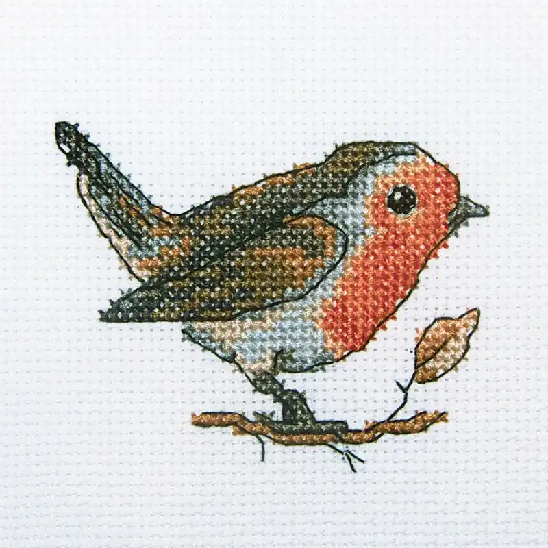 Today Only Redbreast H222 Counted Cross Stitch Kit