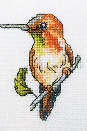 Grab Now Hummingbird H221 Counted Cross Stitch Kit