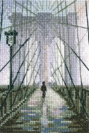 Hot Picks Brooklyn bridge C312 Counted Cross Stitch Kit