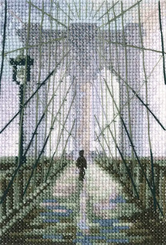 Hot Picks Brooklyn bridge C312 Counted Cross Stitch Kit