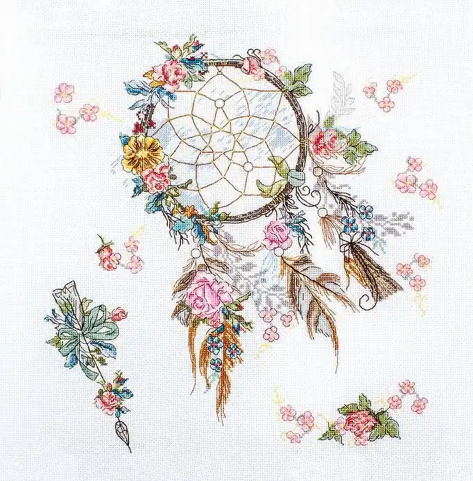 Worldwide Shipping Counted Cross Stitch Kit Spring Dreams L8035