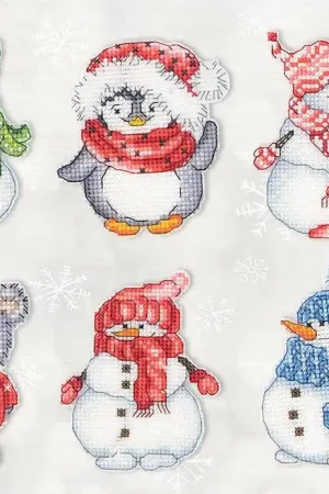 Premium Winter Toys JK034L Counted Cross-Stitch Kit