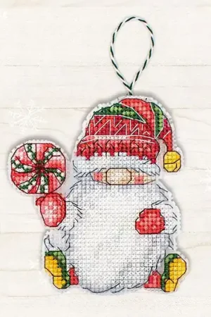 Christmas Gnomes JK030L Counted Cross-Stitch Kit Genuine