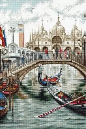 Venice BU5003L Counted Cross-Stitch Kit Editor’s Pick
